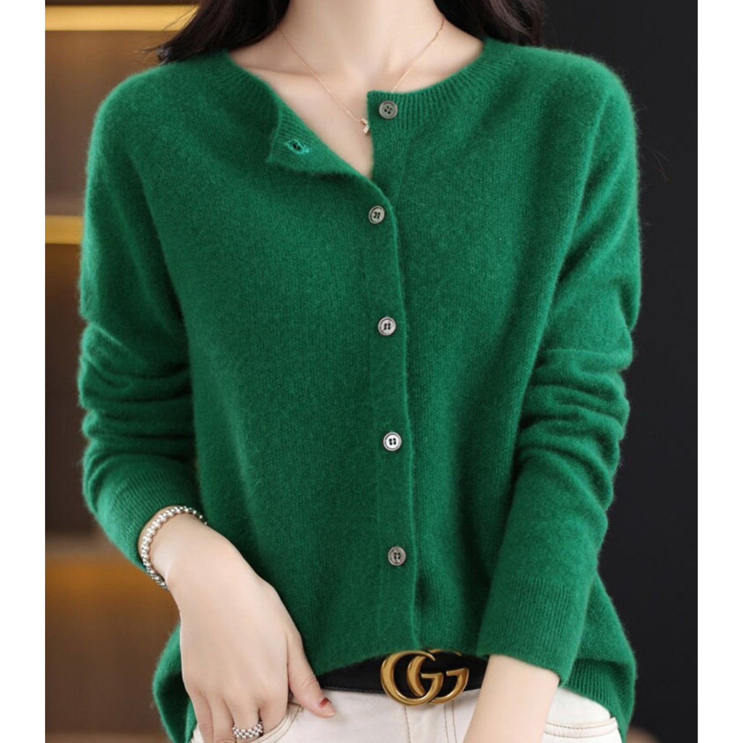 Cardigan Cashmere Sweater