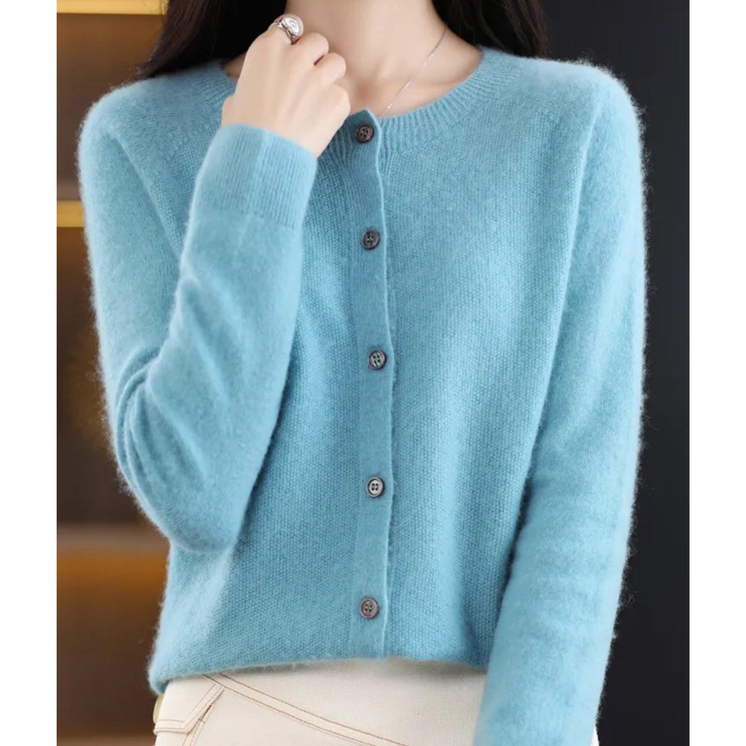Cardigan Cashmere Sweater