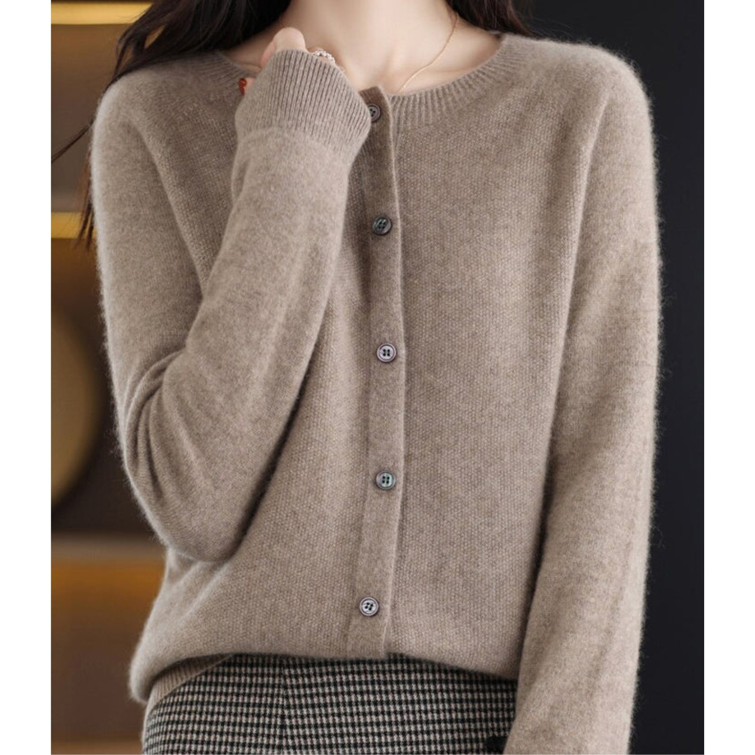 Cardigan Cashmere Sweater