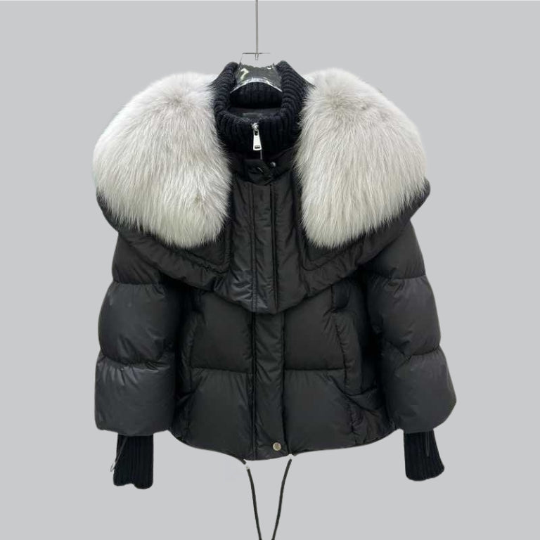 Amelia fur down jacket