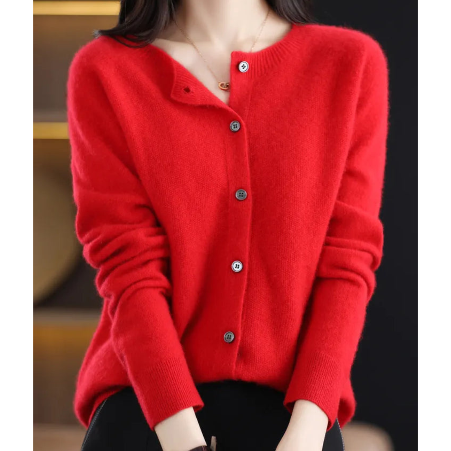Cardigan Cashmere Sweater
