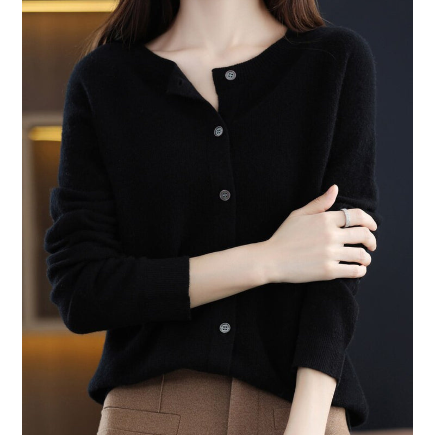 Cardigan Cashmere Sweater
