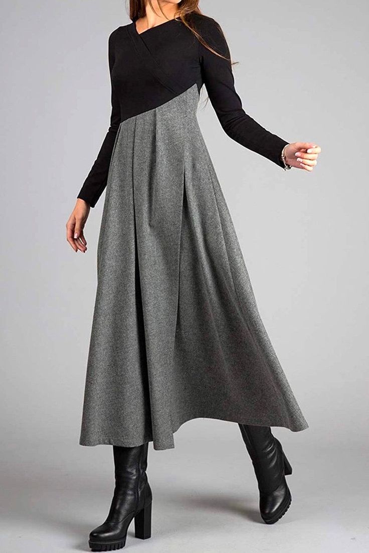 Vinoa | Long Sleeve Dress