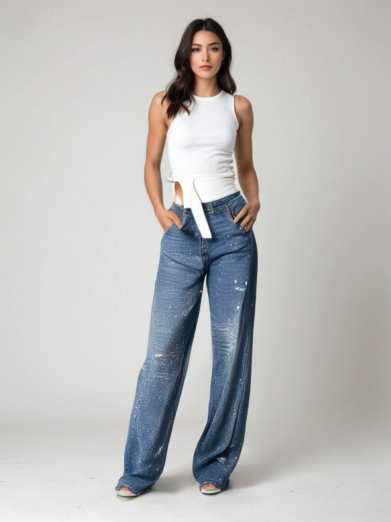 Grace™ Glitter Jeans