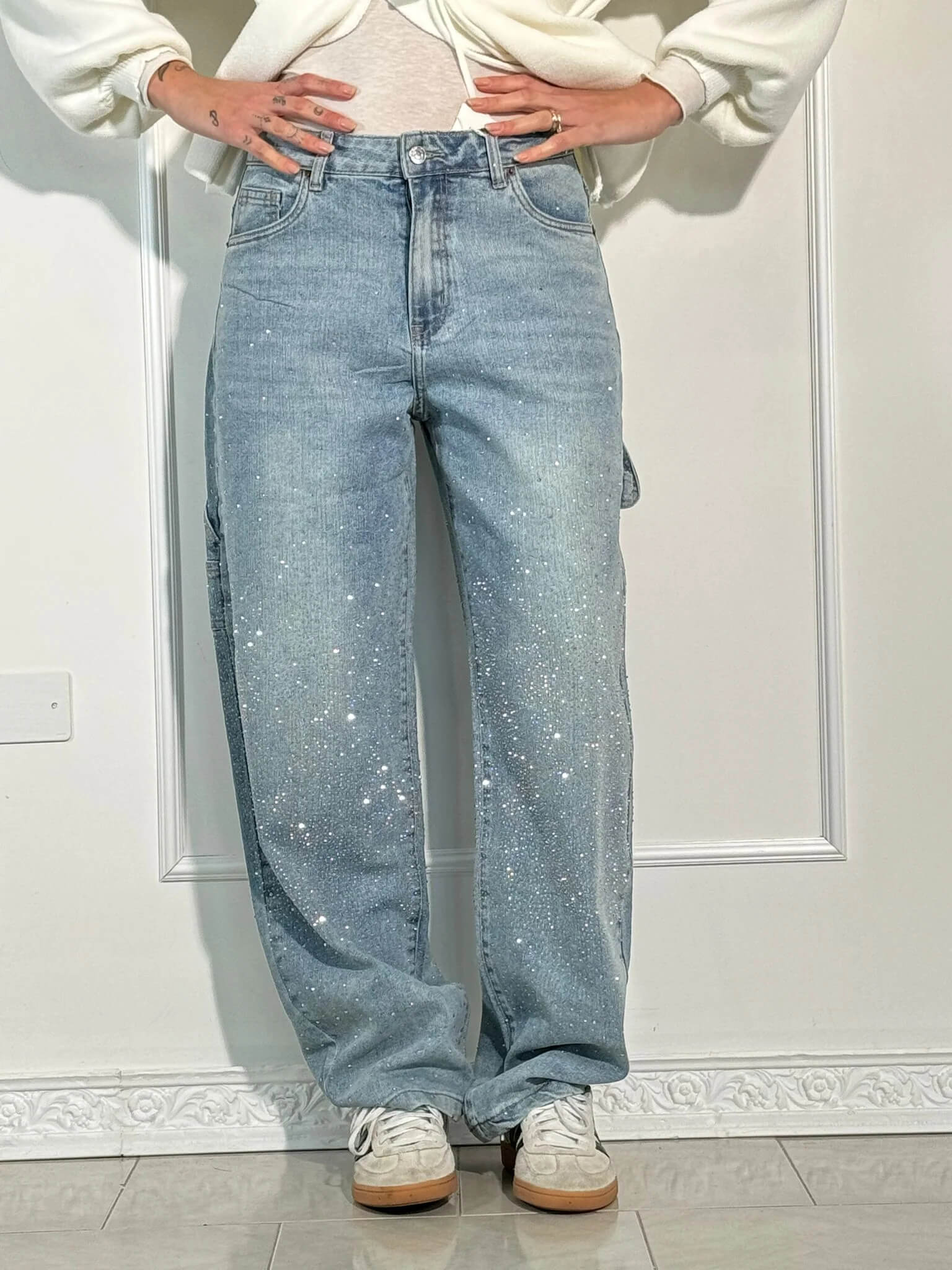 Grace™ Glitter Jeans