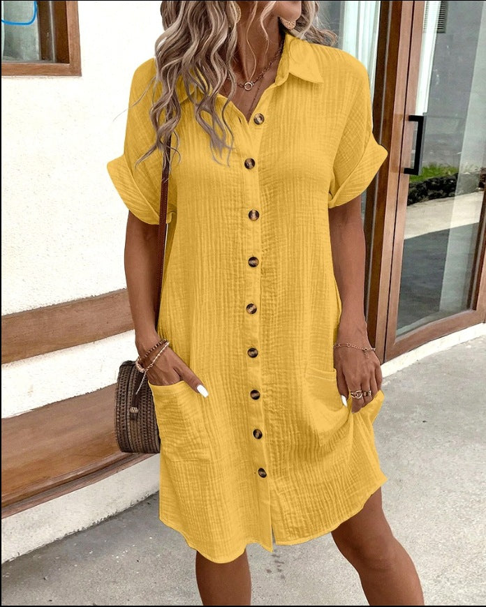 Short-Sleeve Summer Dress