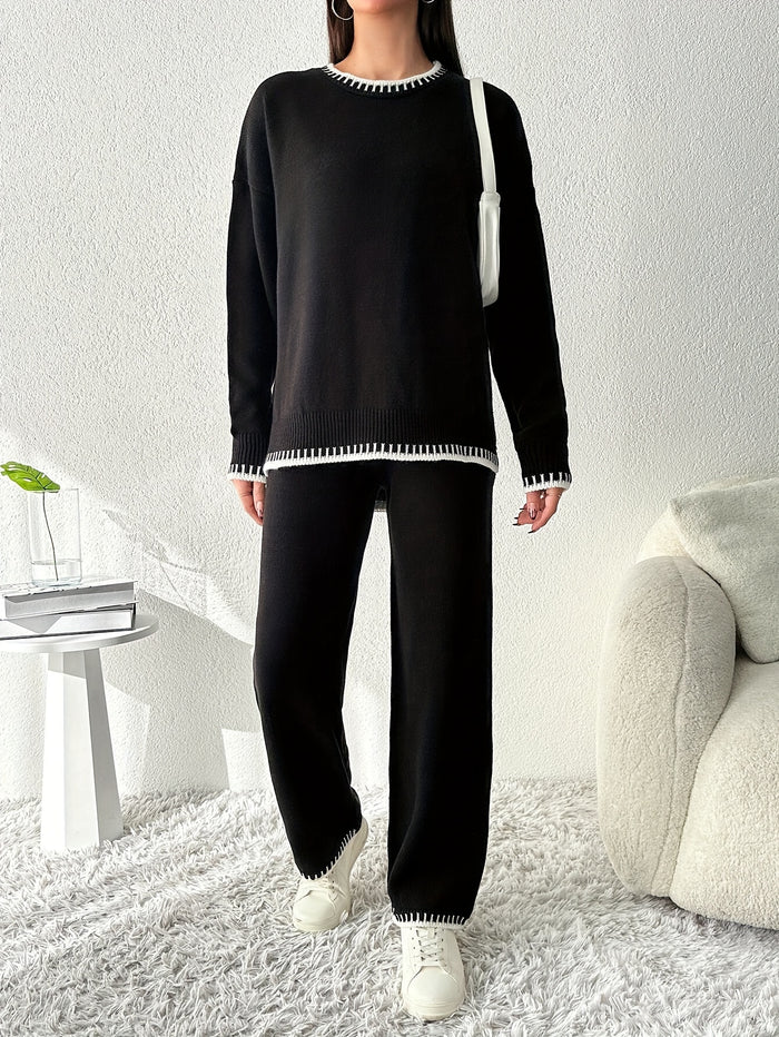 Rose | knitted tracksuit