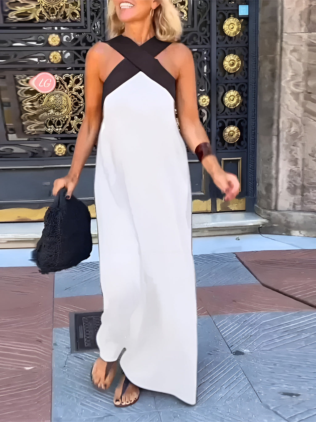 Delphine | Cross-Wrap Dress