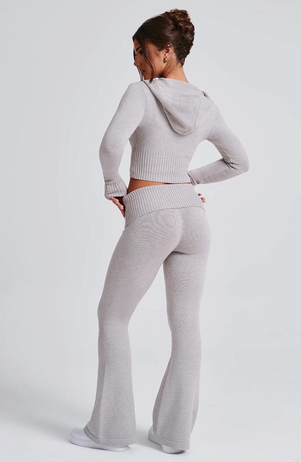 Knit Set 2-way Zip